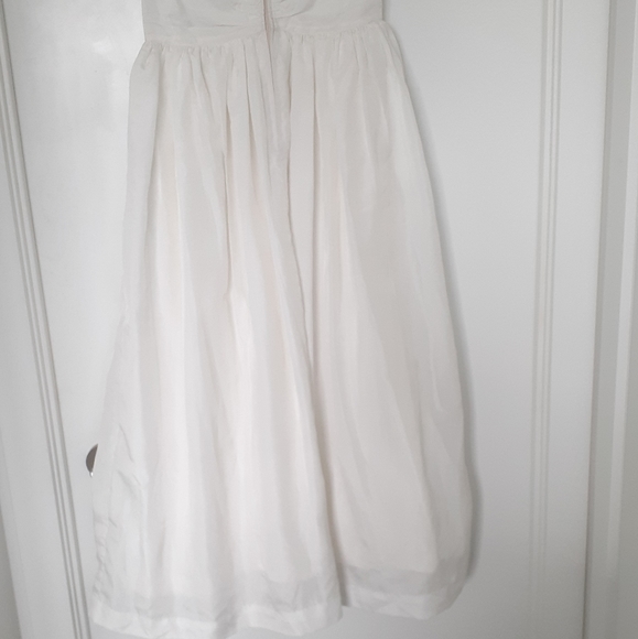 Highwaisted Silk A-line Skirt - Picture 3 of 4